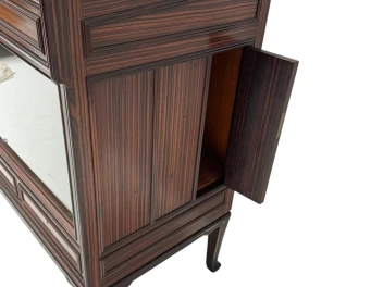 Art Deco Amsterdamse School Vitrine or display cabinet by Napoleon Le Grand